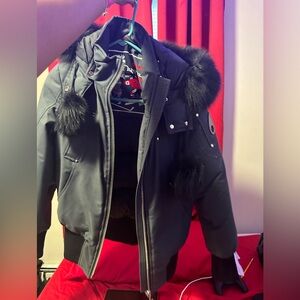 Small Moose Knuckle Original Debbie Bomber jacket fur